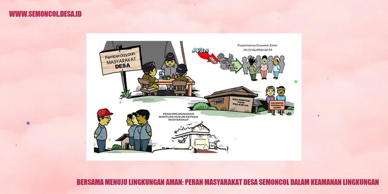 Desa Semoncol: Keamanan Lingkungan yang Menakjubkan!