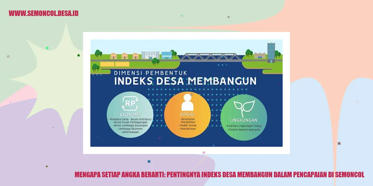 Rahasianya Terungkap! Angka Berarti di Semoncol Ternyata Ada Hubungannya dengan Indeks Desa!