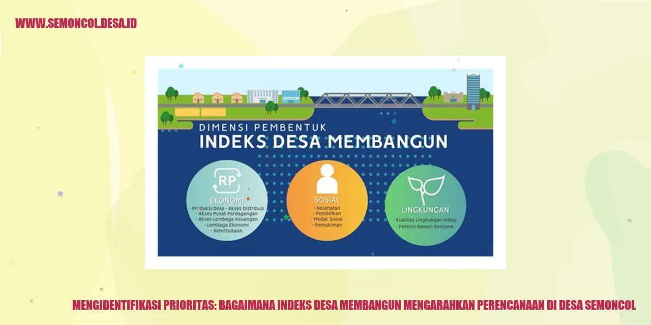 Mengidentifikasi Prioritas: Bagaimana Indeks Desa Membangun Mengarahkan Perencanaan di Desa Semoncol