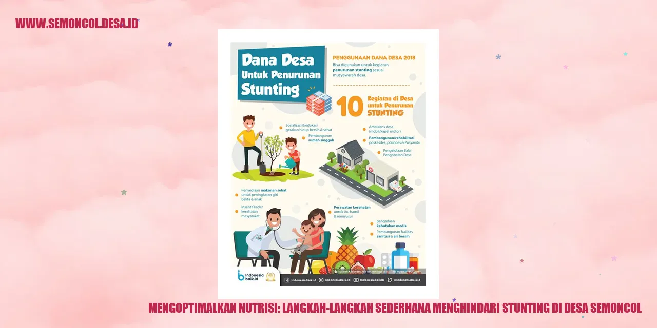 Mengoptimalkan Nutrisi: Langkah-langkah Sederhana Menghindari Stunting di Desa Semoncol